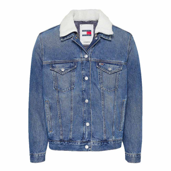 Tommy Hilfiger Ανδρικό Jacket Ryan Sherpa 3-in-1 Denim Trucker Jacket